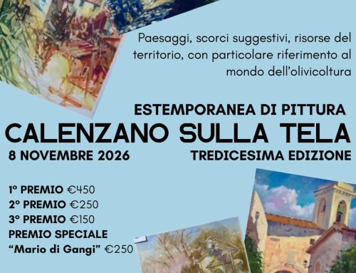 XIII Concorso “Calenzano su tela” – Edizione 2026