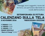 locandina calenzano su tela 2026