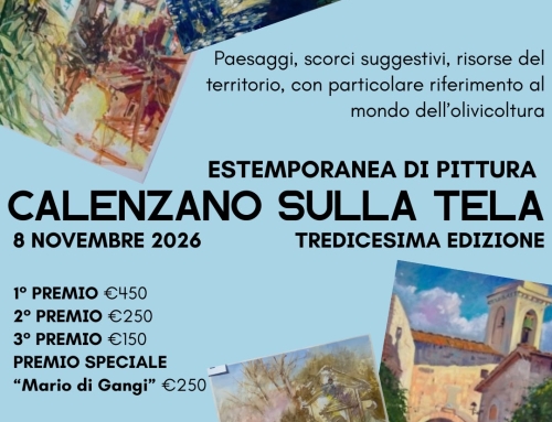 XIII Concorso “Calenzano su tela” – Edizione 2026